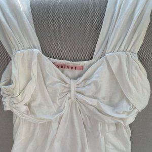 White Velvet brand top